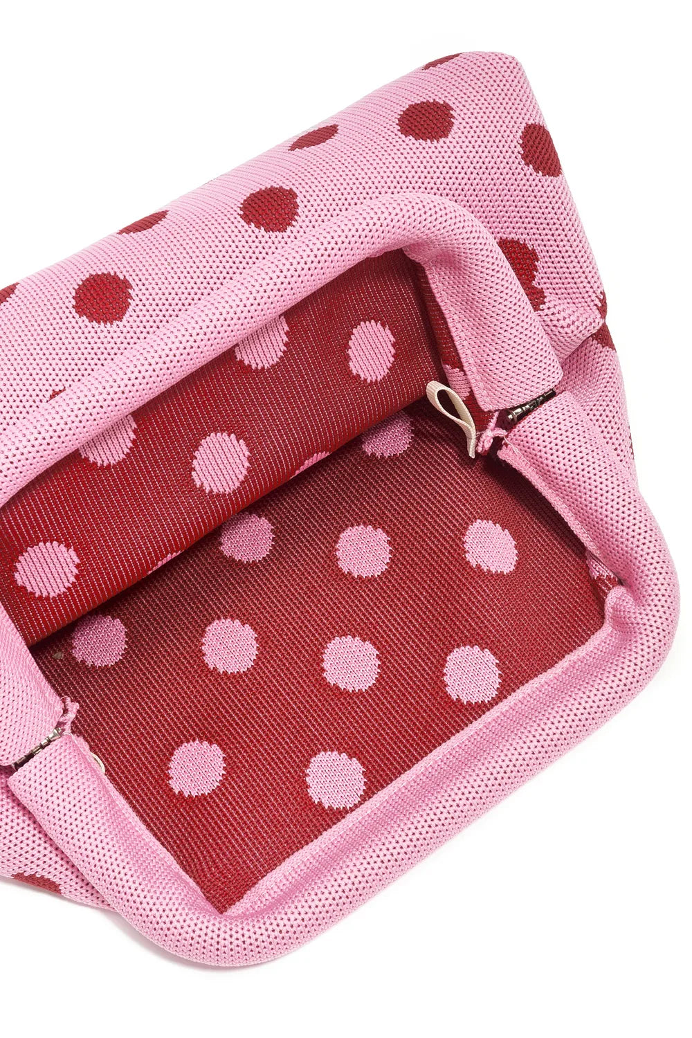 Crossbody Bag Polka Dots Pink