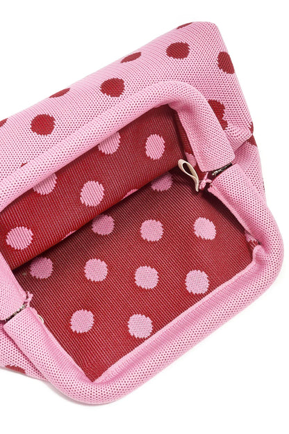 Crossbody Bag Polka Dots Pink