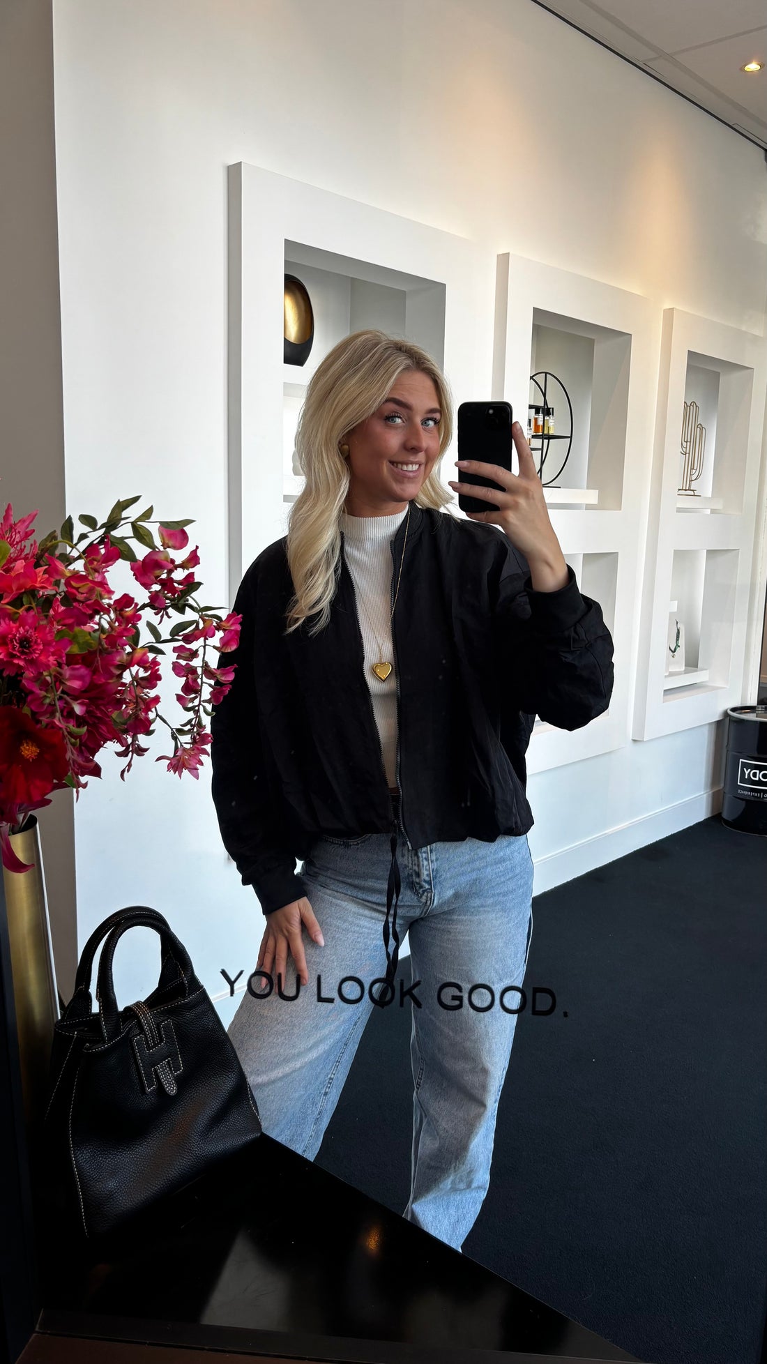Maeve Bomber Black 5063