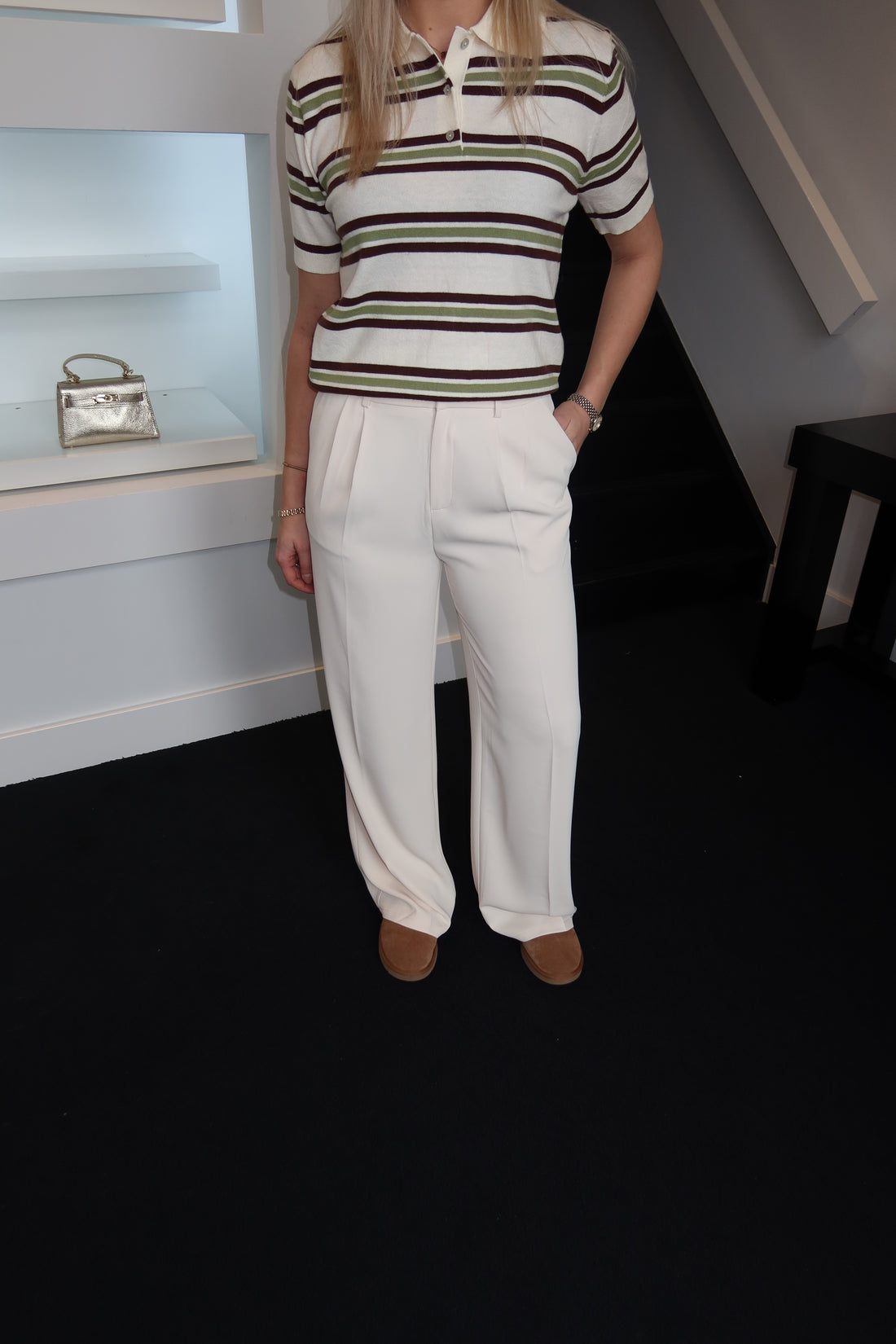 Lizza Pantalon Beige 23717