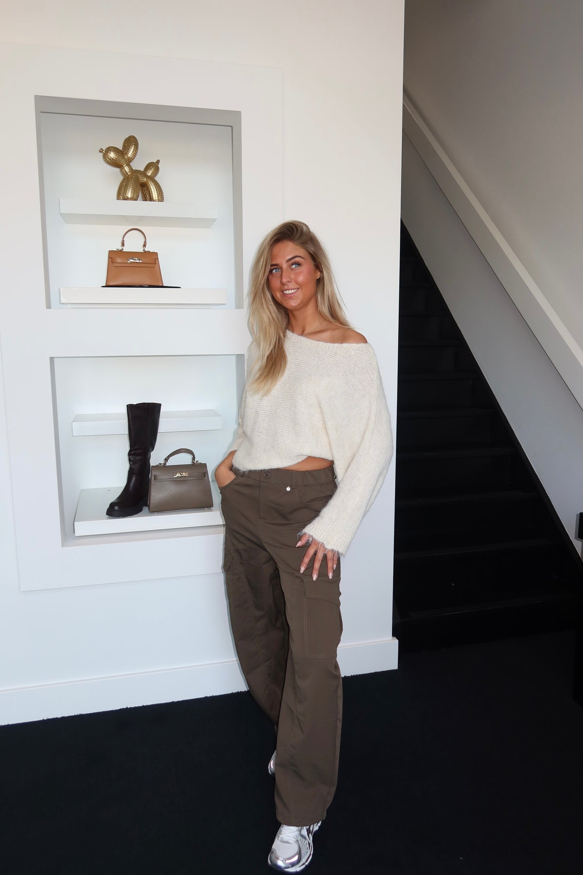 Knitted Sweater Off White
