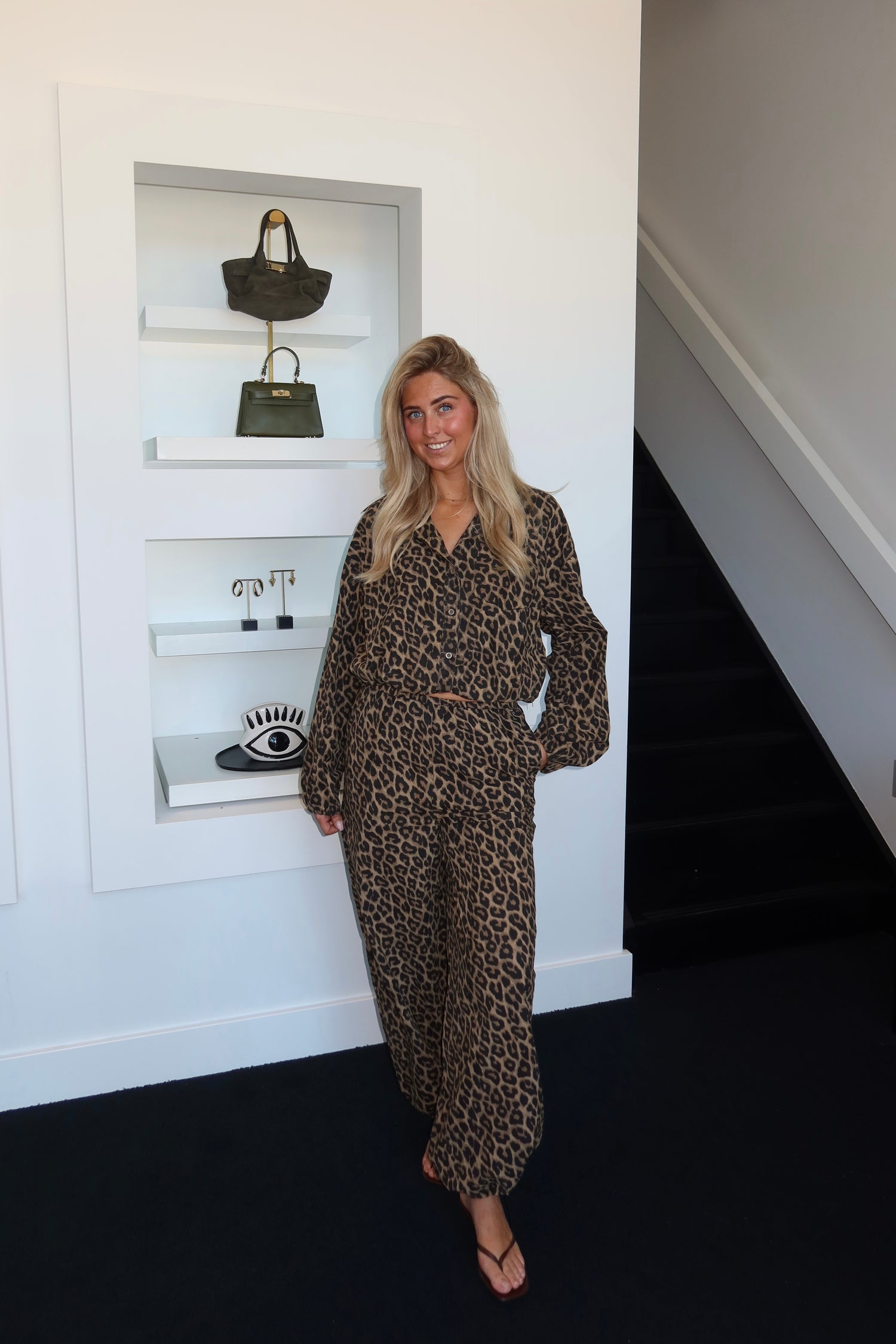 Didi Leopard Blouse