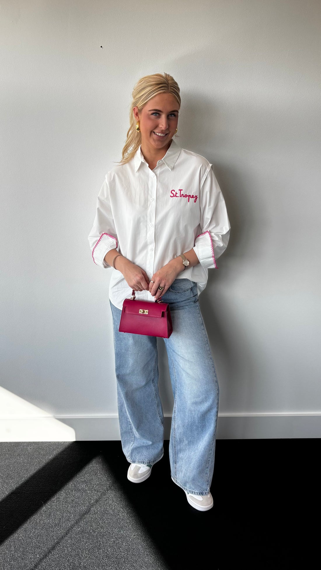 St Tropez Blouse White 2012-1