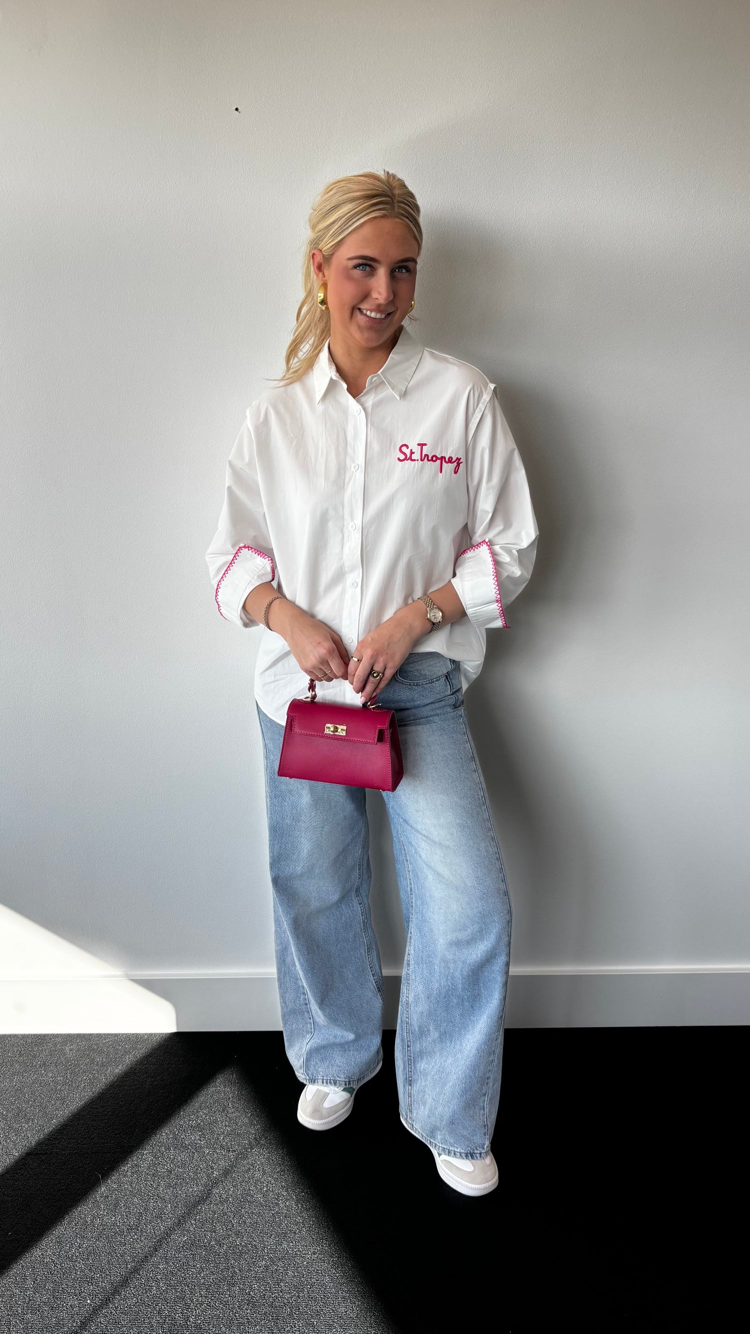 St Tropez Blouse White 2012-1