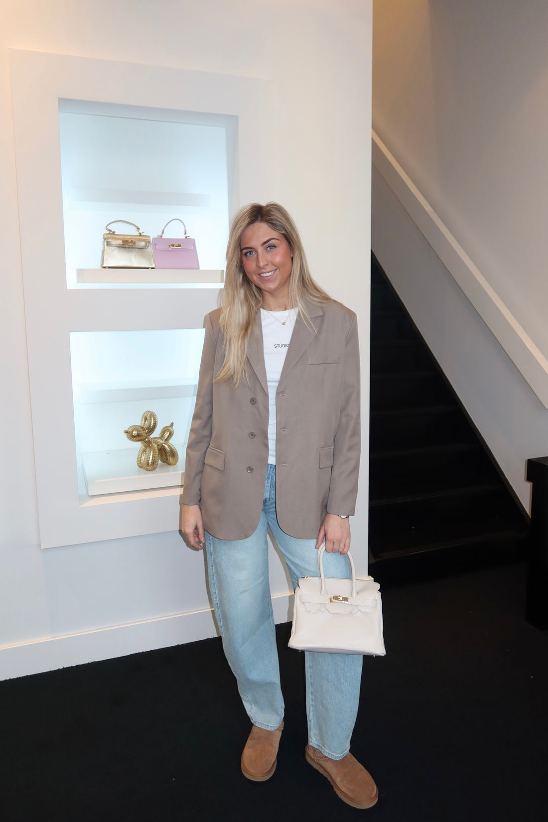 Ambika Yasmine Blazer Taupe