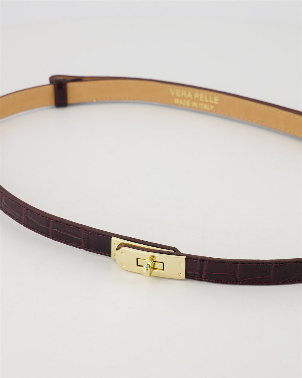 Garcia Real Leather Belt Croco (more colors)