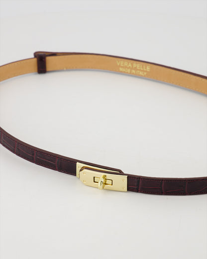 Garcia Real Leather Belt Croco (more colors)