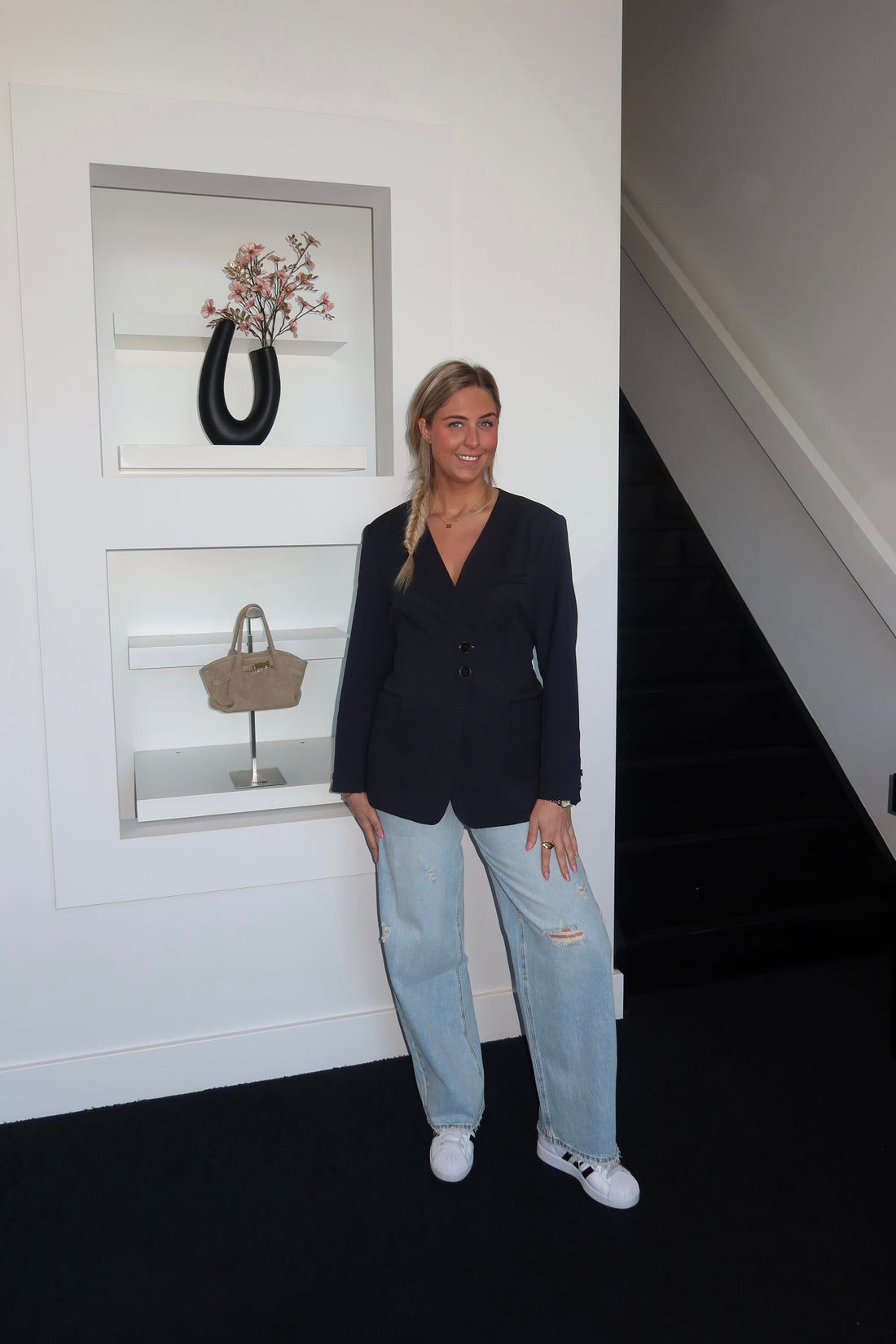 Pommelien Blazer Navy 24756