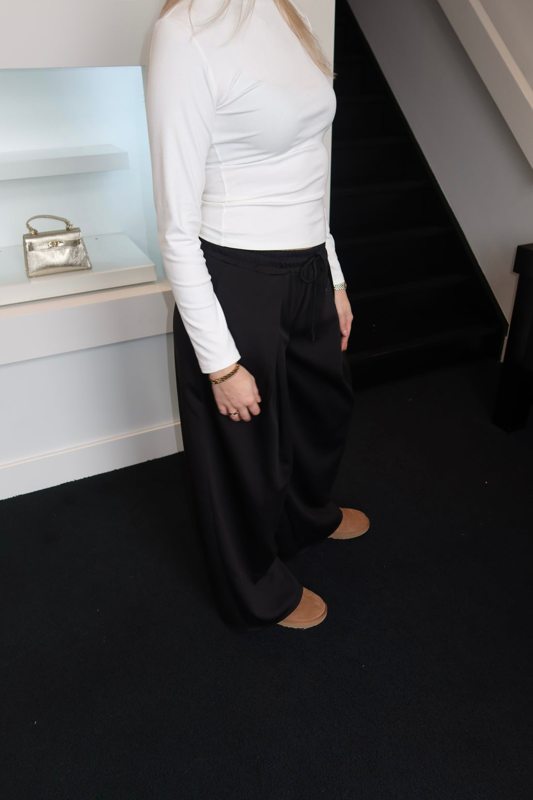 Alix Jogger Black (Curvy Girl Approved)