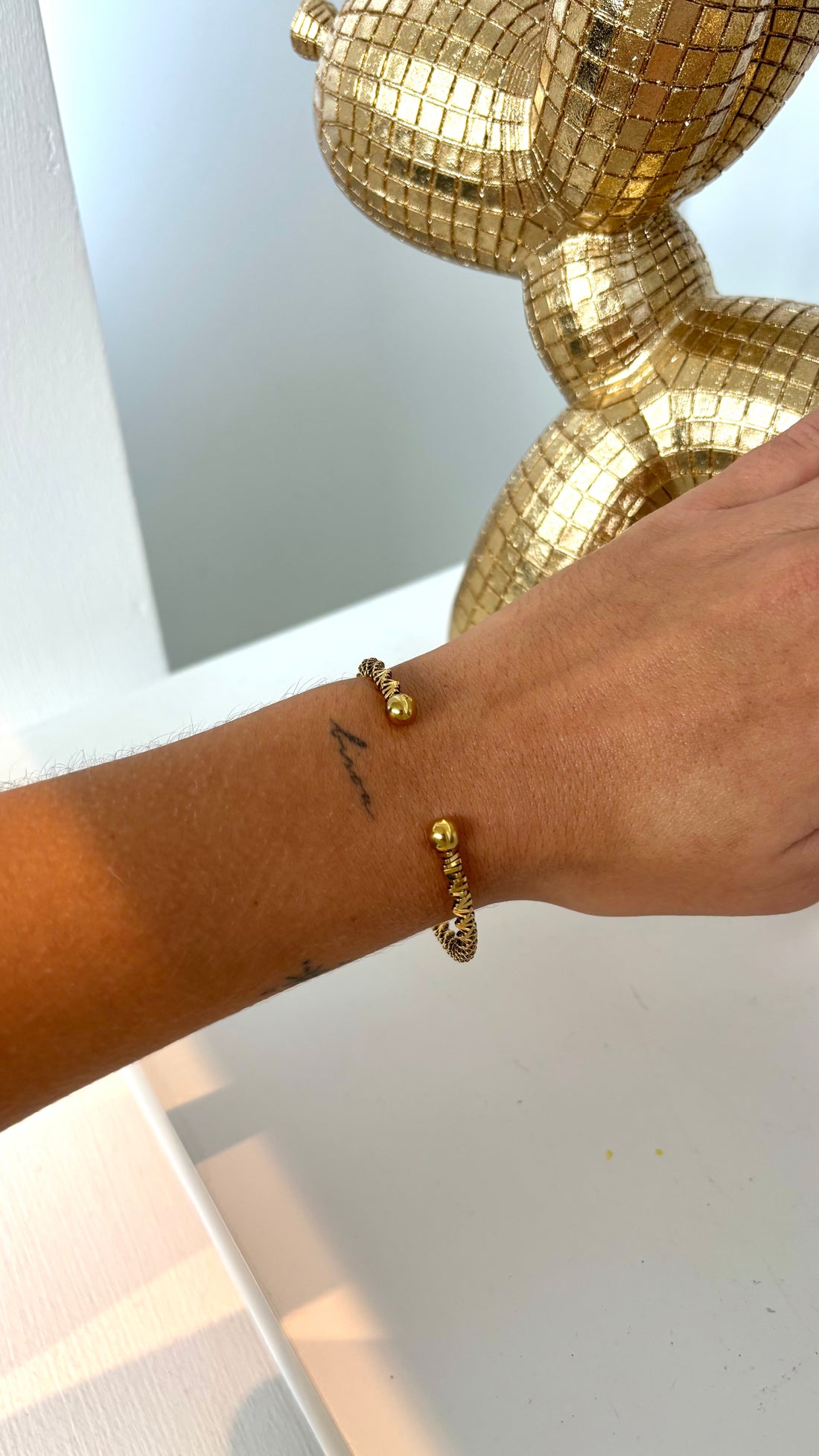 Twist Bangle Gold