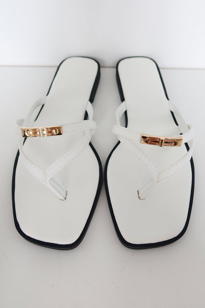 Santorini Slides White 5319