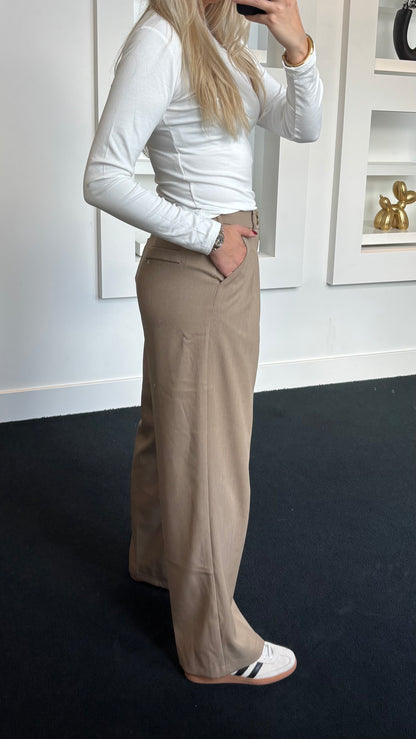 Romy Pantalon Taupe 2473