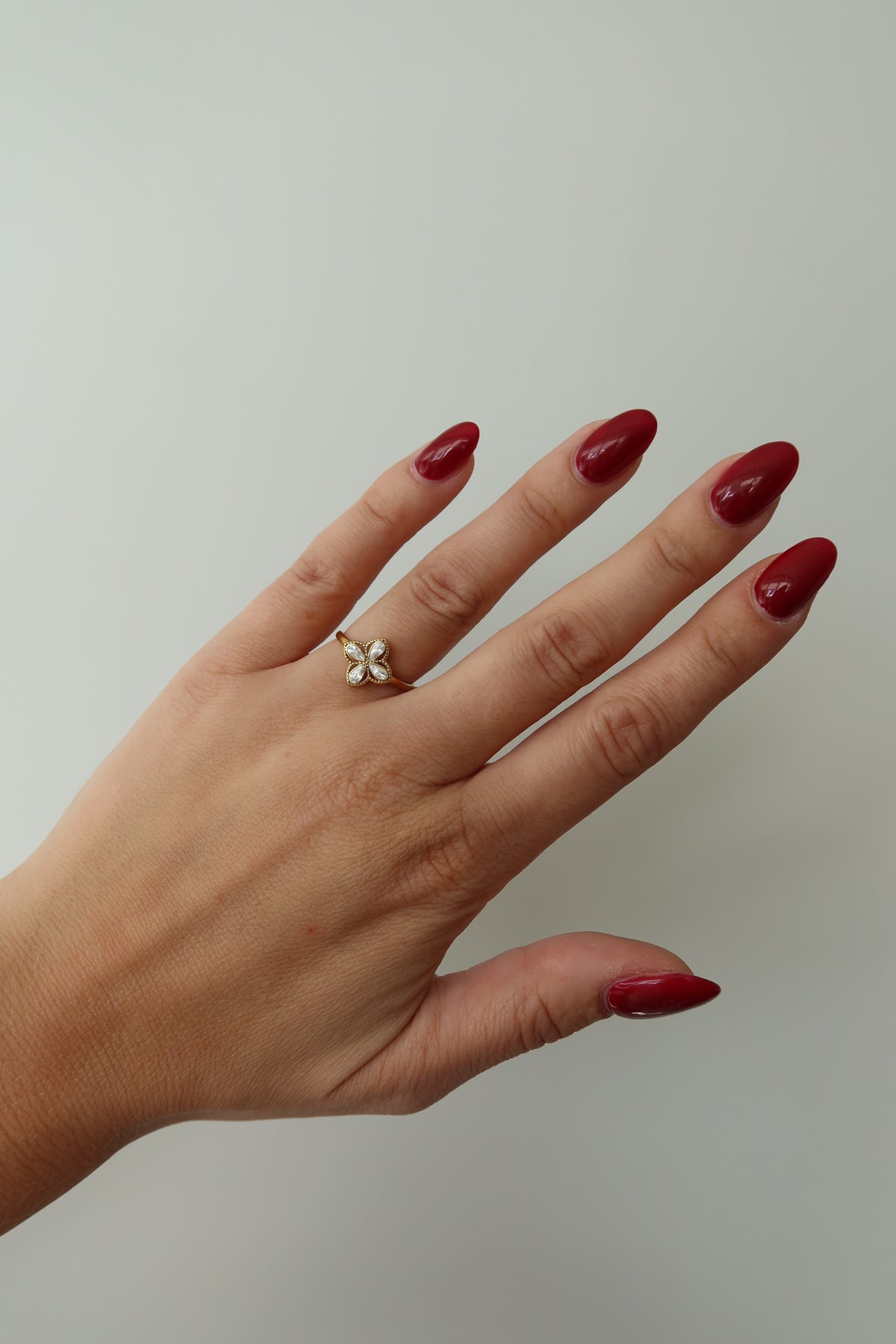 Amelie Clover Ring Gold