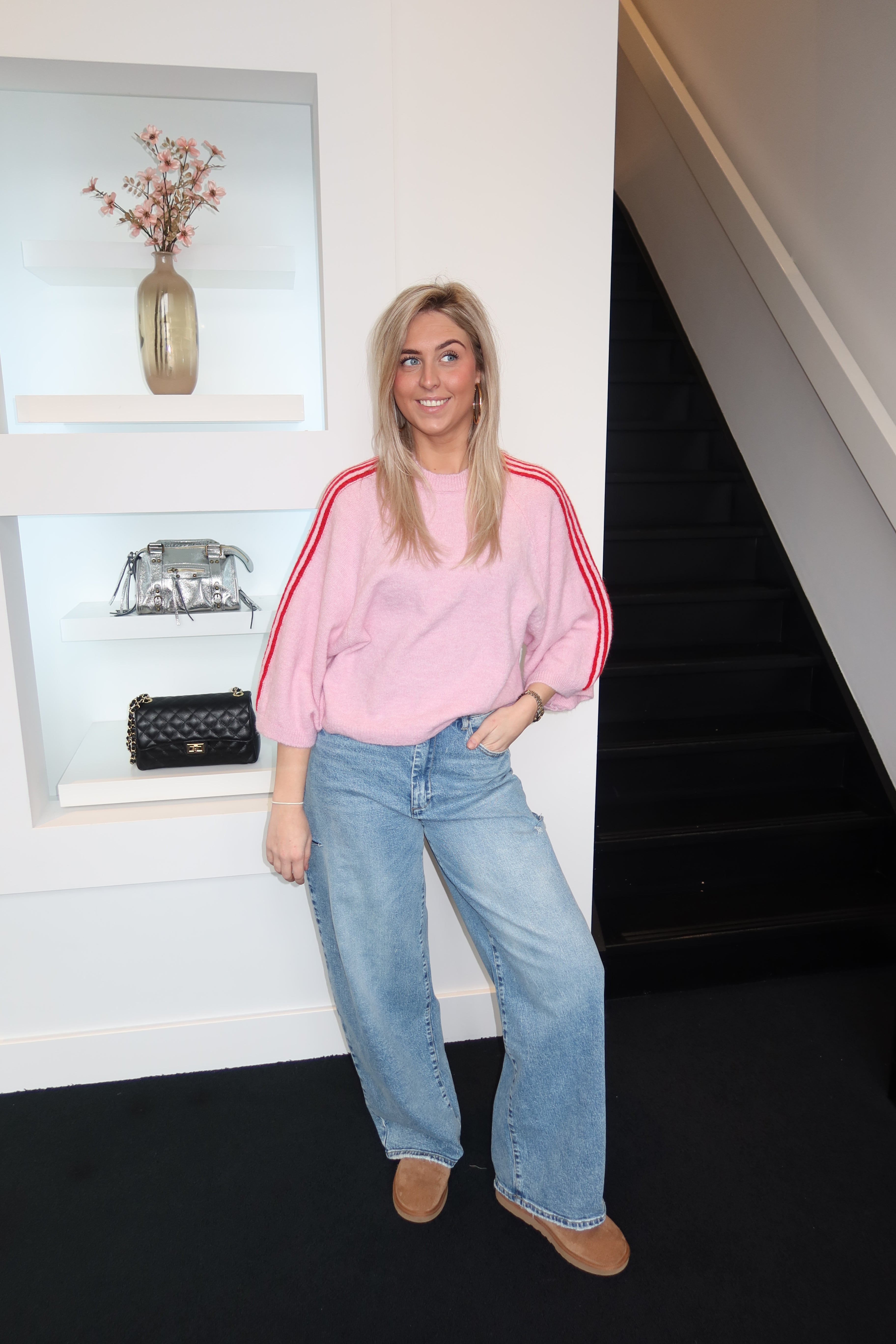 Love Language Knit Red