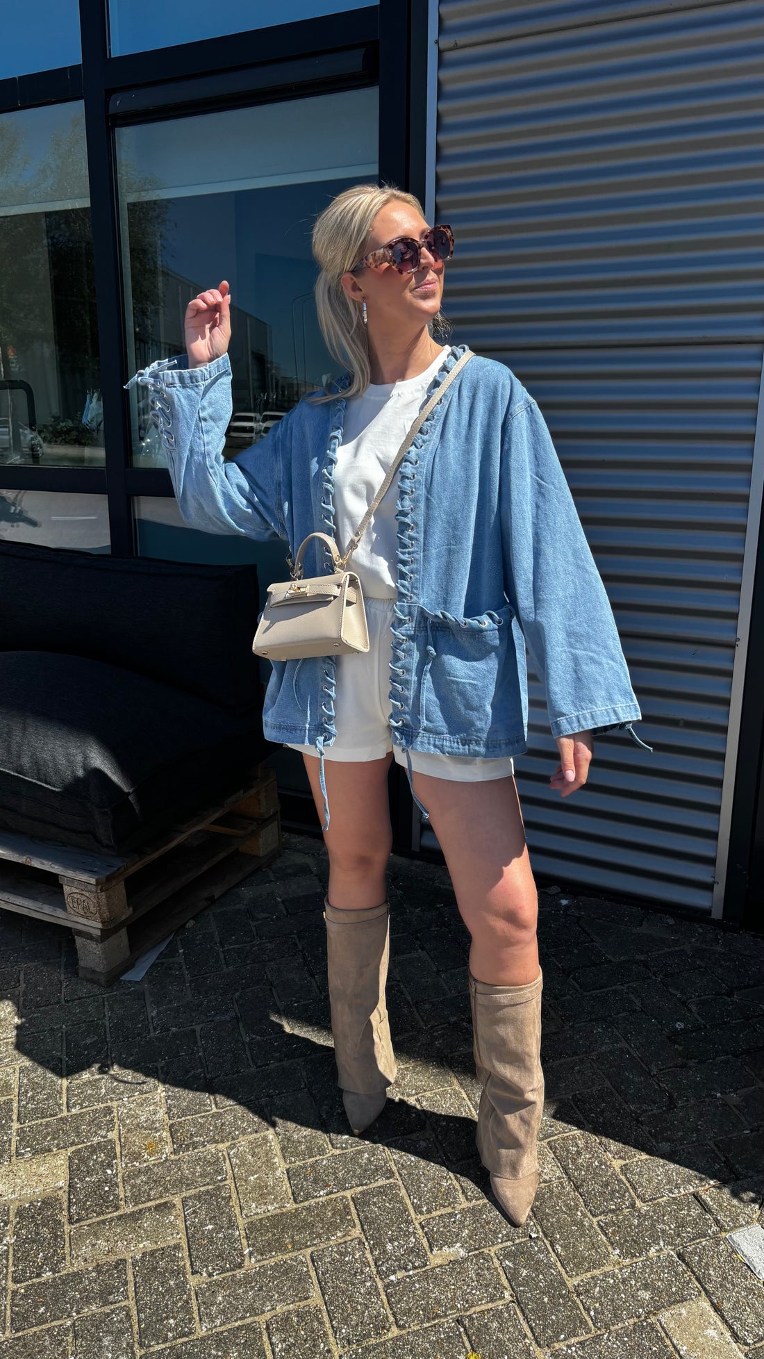 PRE ORDER Billie Oversized Denim Jacket 10162