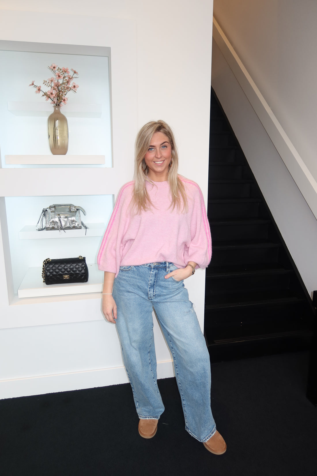 Love Language Knit Pink