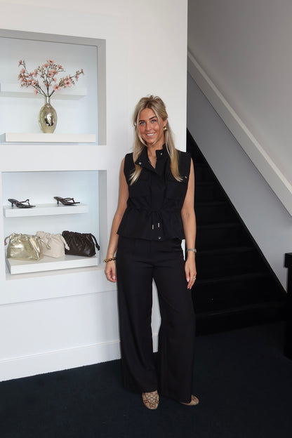 Ayla Gilet Black