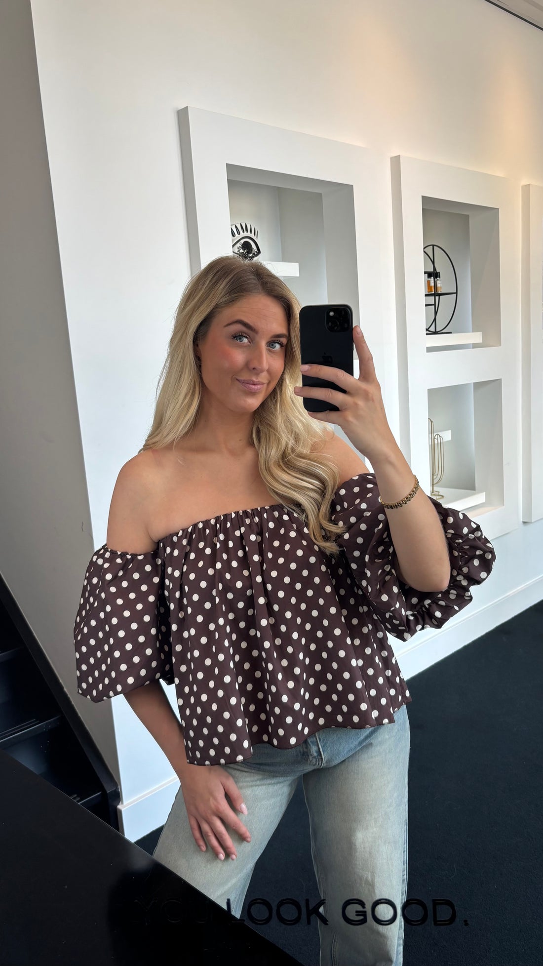 The Dottie Darling Top Brown 84052