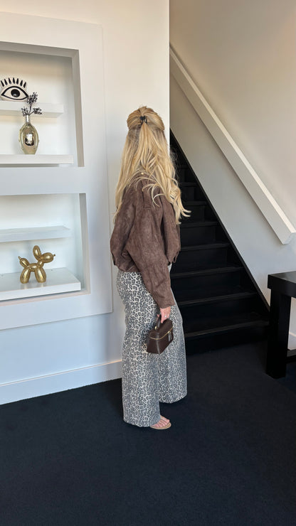 PRE ORDER Suède Jacket Brown 2526