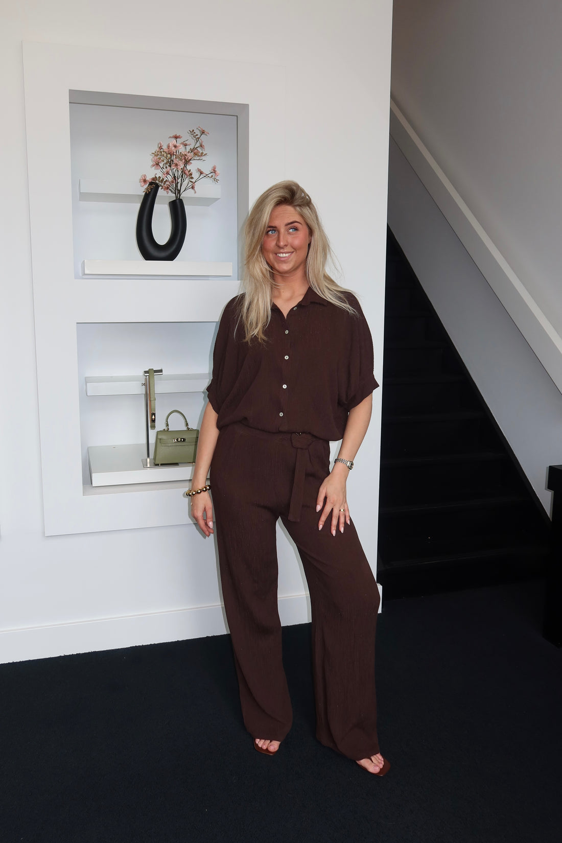 Island Muse Pants Brown