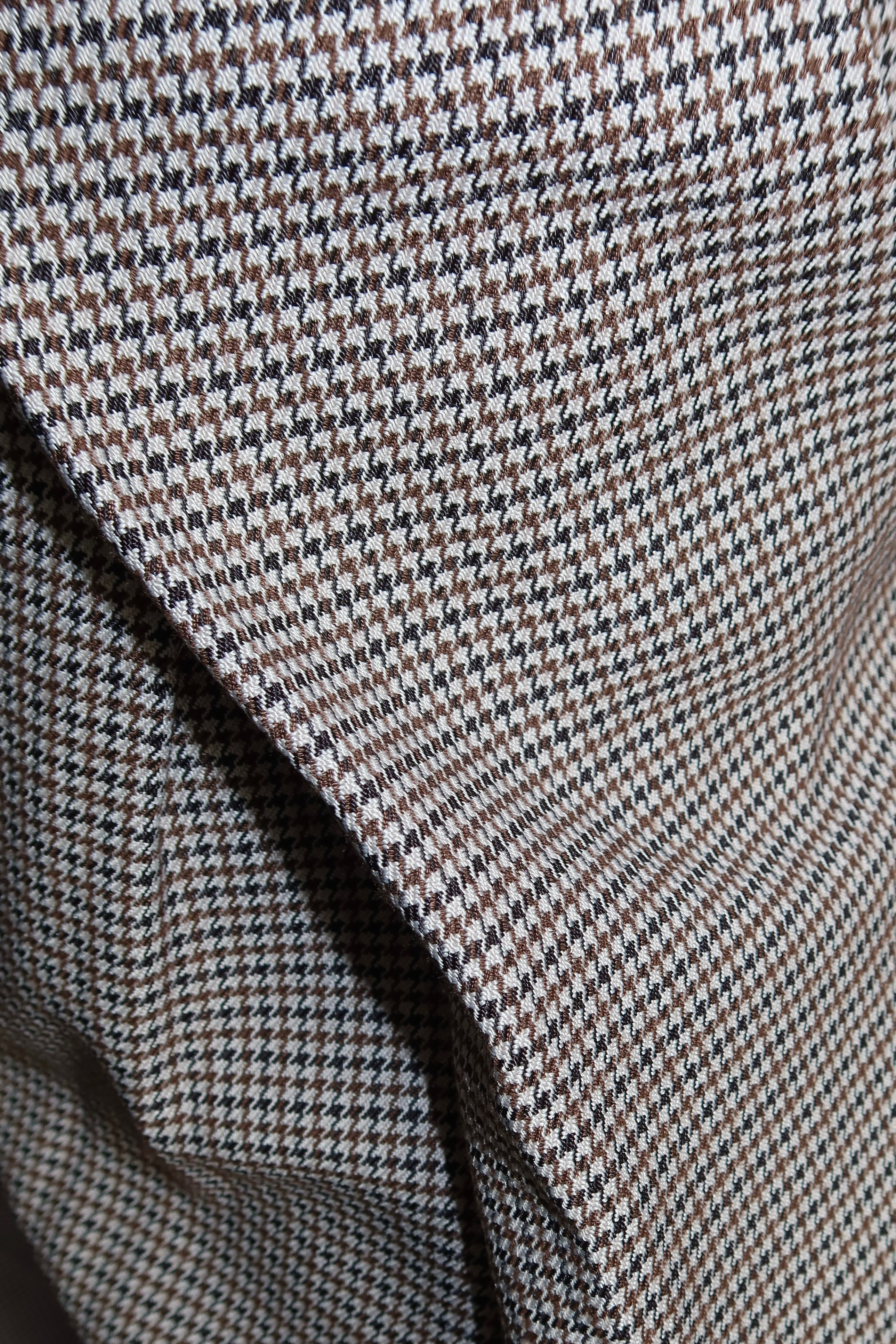 Classic Pantalon Coffee Plaid