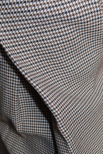 Classic Pantalon Coffee Plaid