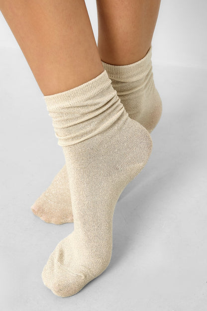 Cozy 3 Pack Glitter Socks