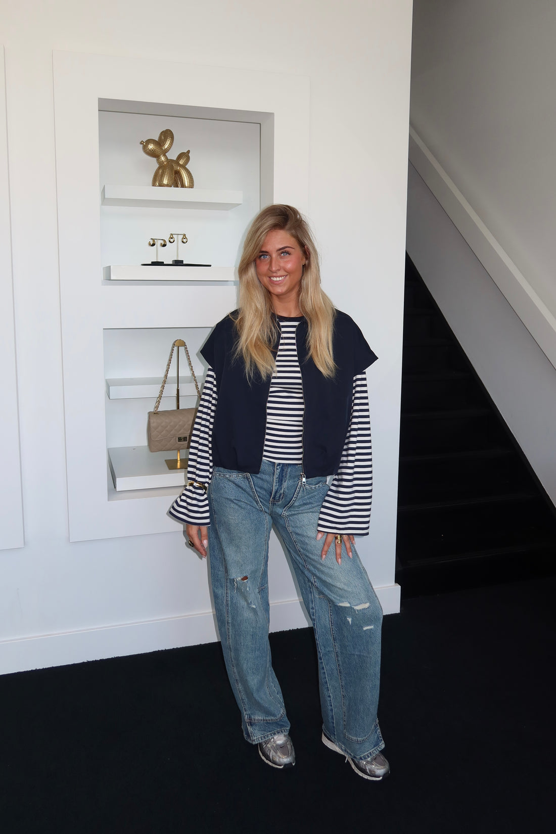 Alies Gilet Navy