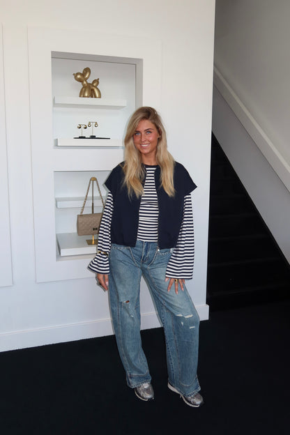 Alies Gilet Navy