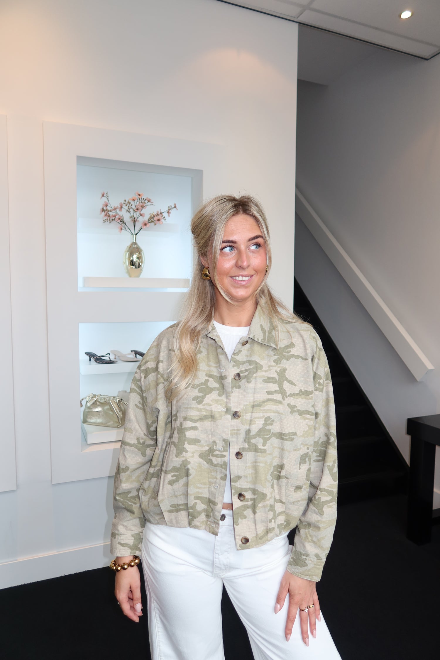Camo Jacket Light Green