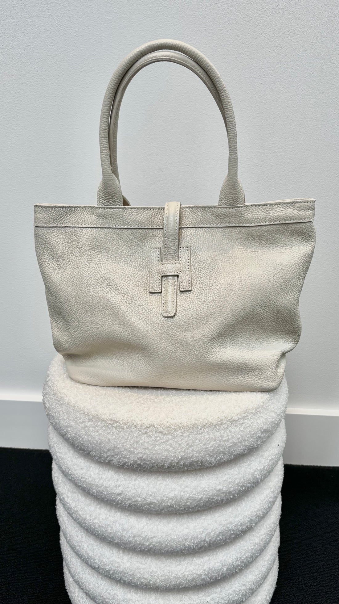 Herma Leather Bag Beige