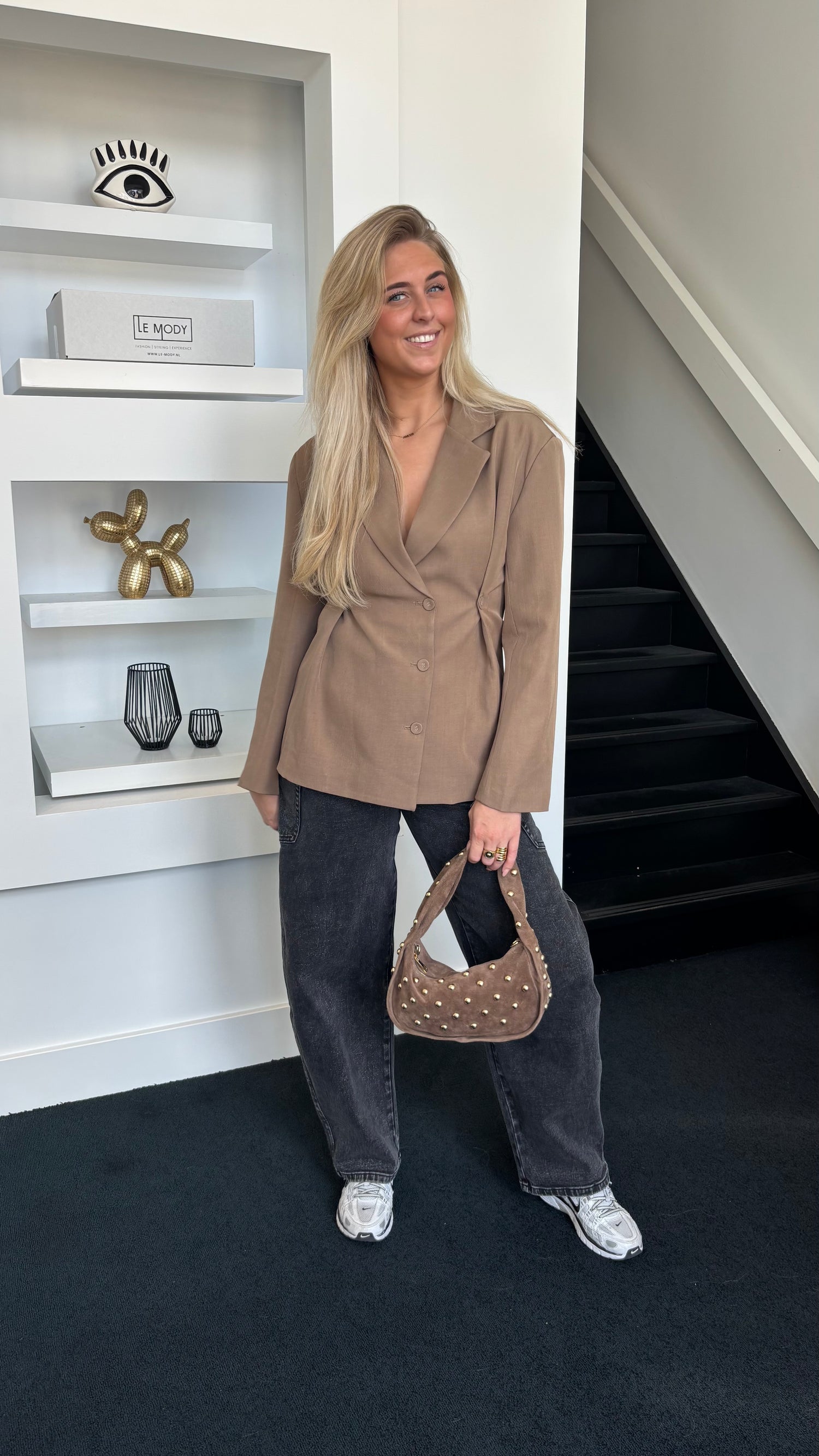 Norah Blazer Khaki 178