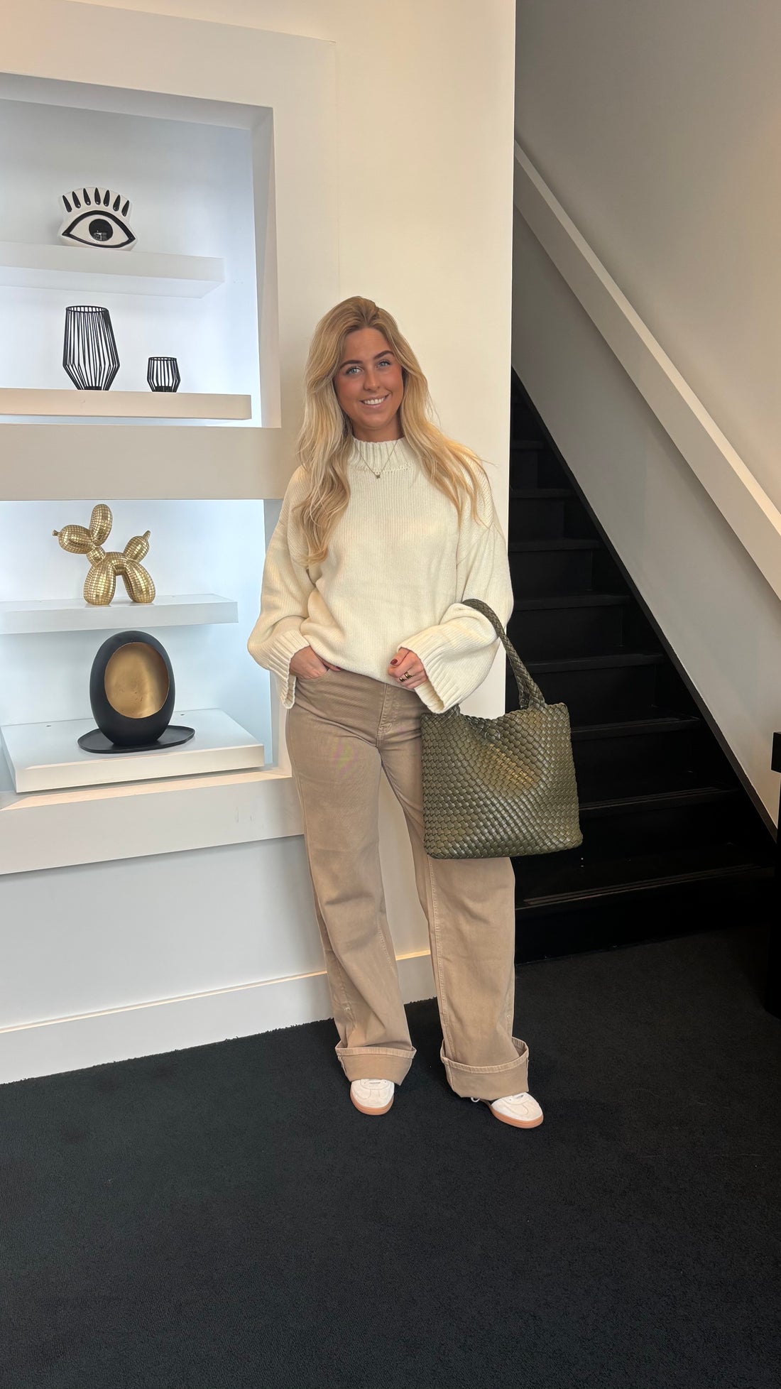 Laulia Super Stretch Taupe Jeans 3356