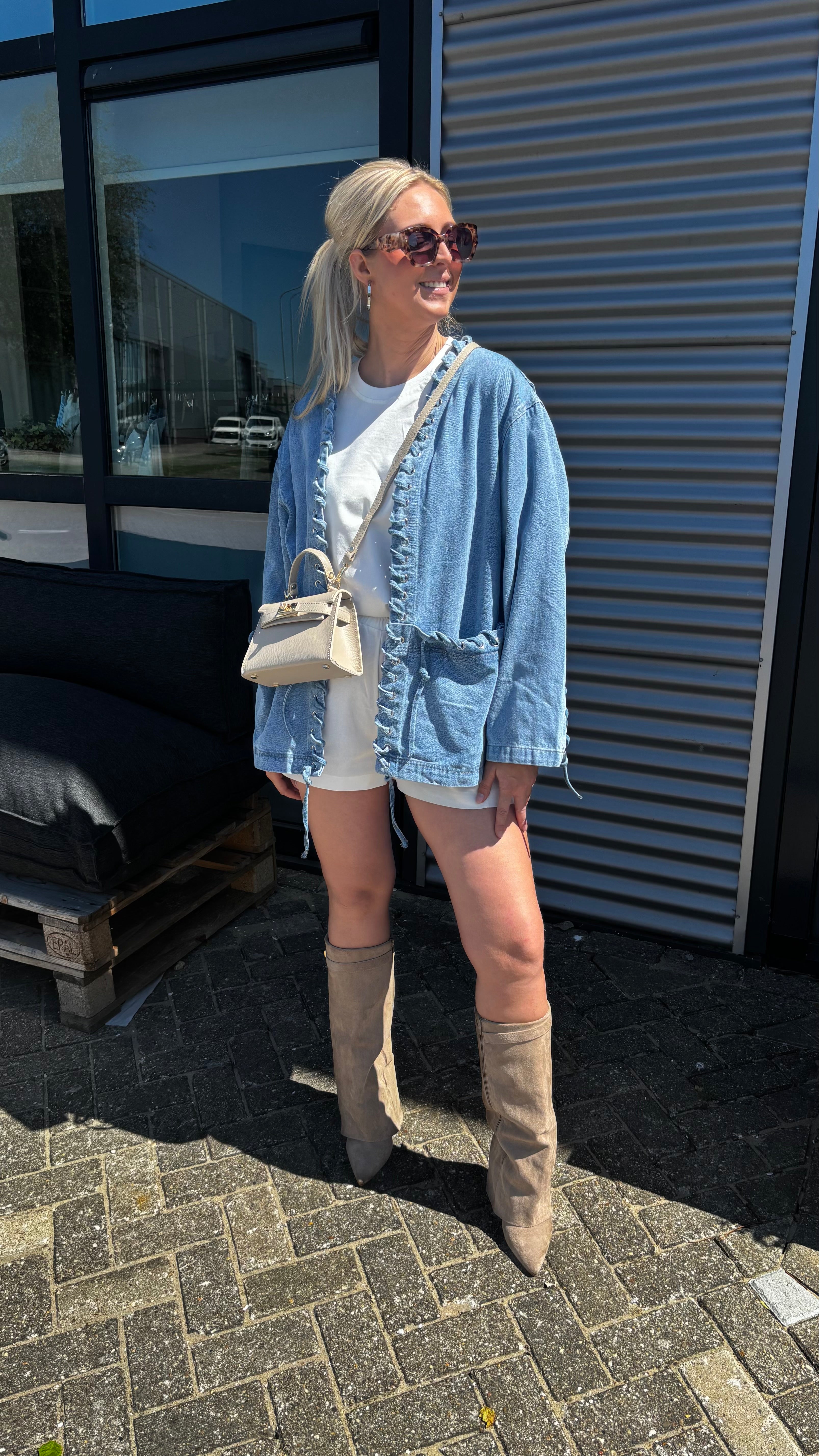 Billie Oversized Denim Jacket 10162