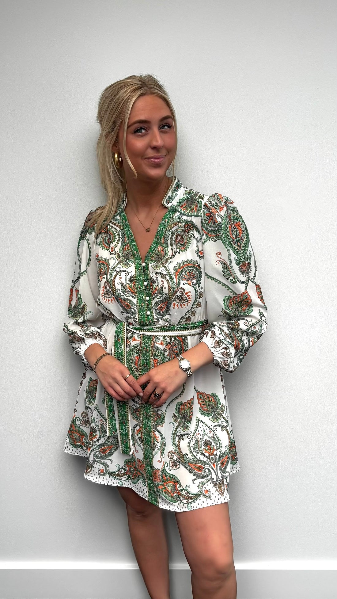 Loree Green Dress 21012