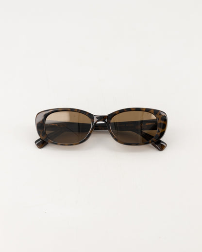 Bondi Resin Leopard Sunglasses