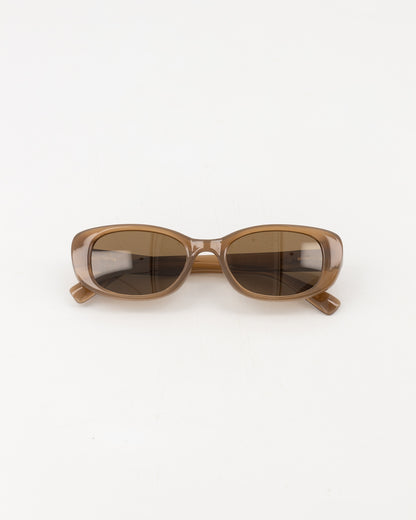 Bondi Resin Mocha Sunglasses