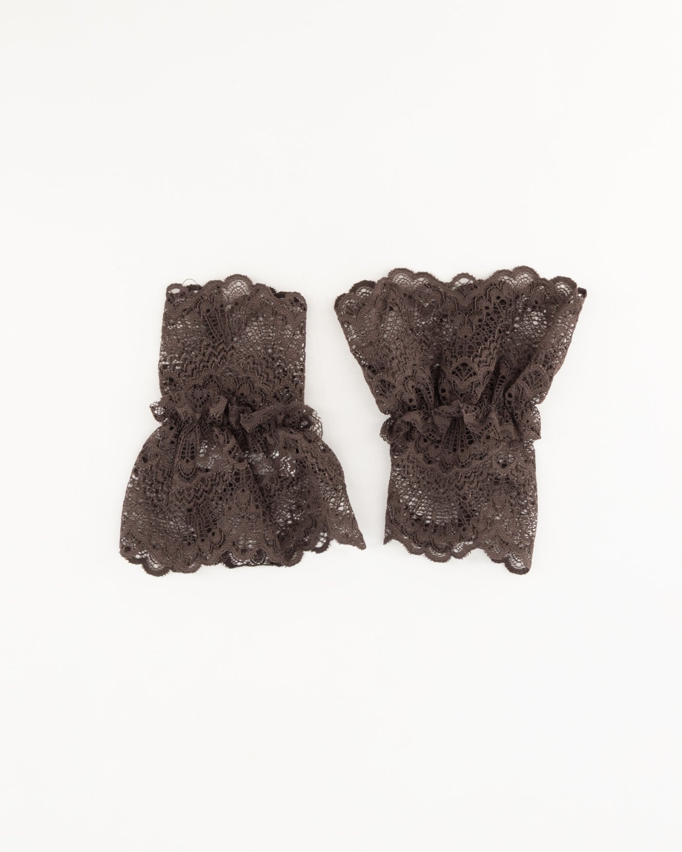 Brown Lace Cuffs