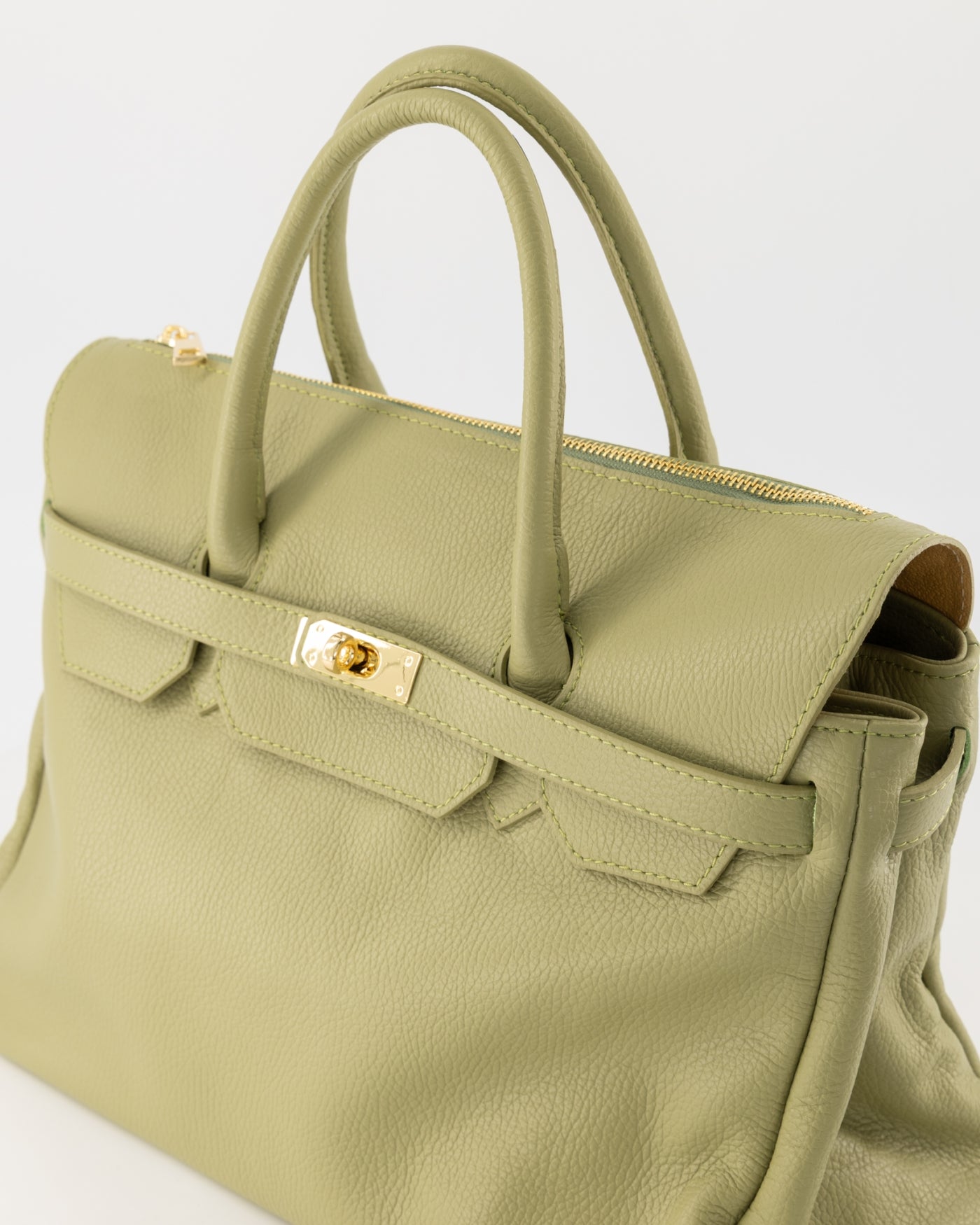 Birdie Bag Large Classic Grain Green
