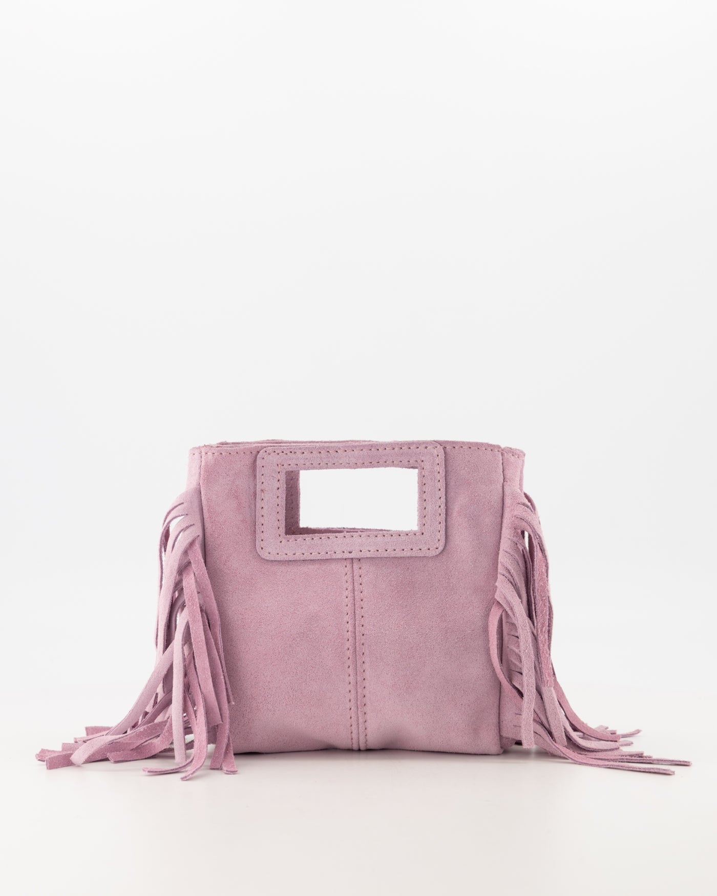 Miss Mini Suede Bag Pastel Pink