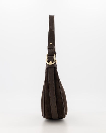 Moon Suede Grain Bag Brown