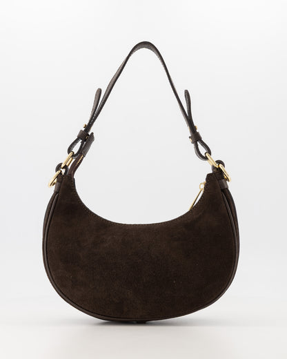 Moon Suede Grain Bag Brown