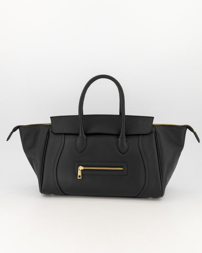 Possini Large Classic Grain Bag Black
