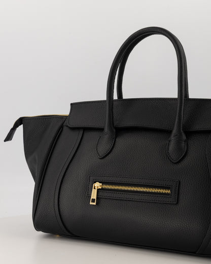 Possini Large Classic Grain Bag Black