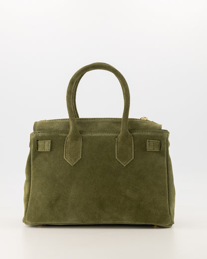 Birdie Small Suede Bag Green