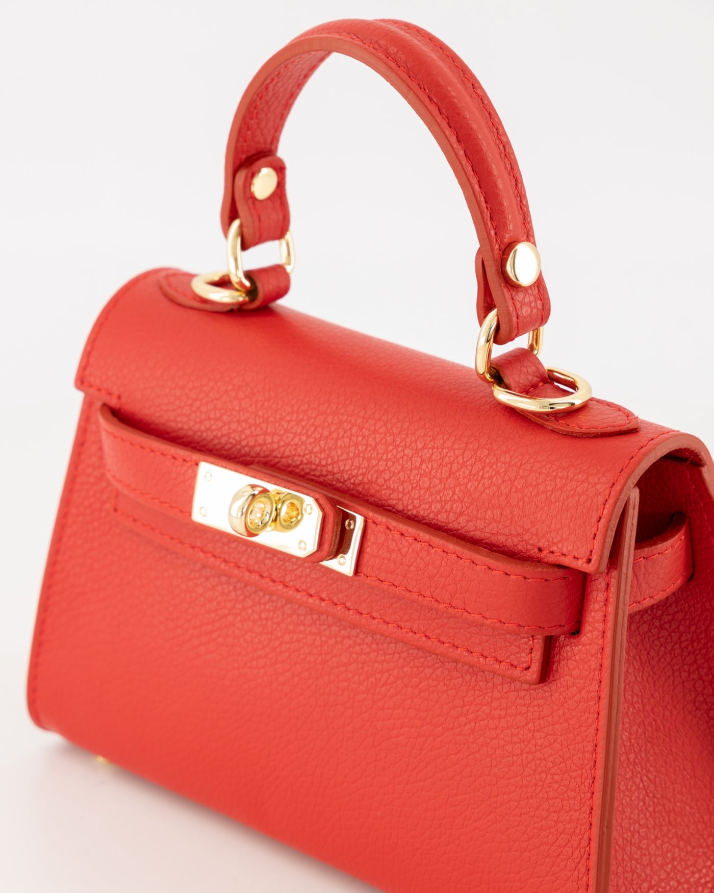 Kella Leather Bag Red