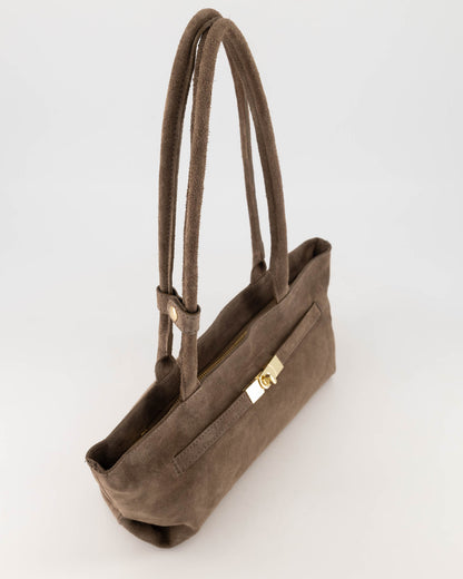 Palma Suede Bag Taupe