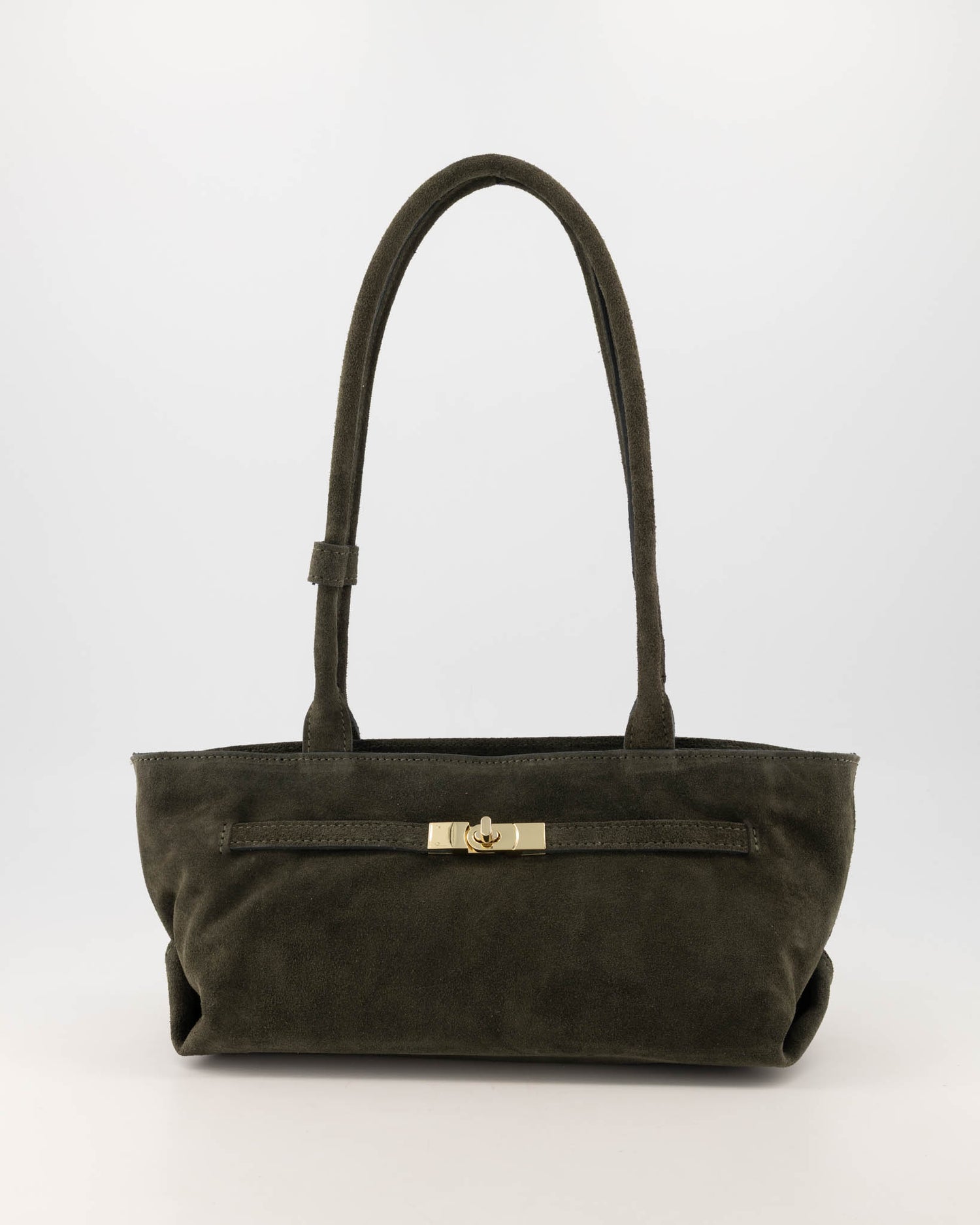 Palma Suede Bag Dark Green