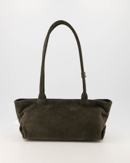 Palma Suede Bag Dark Green