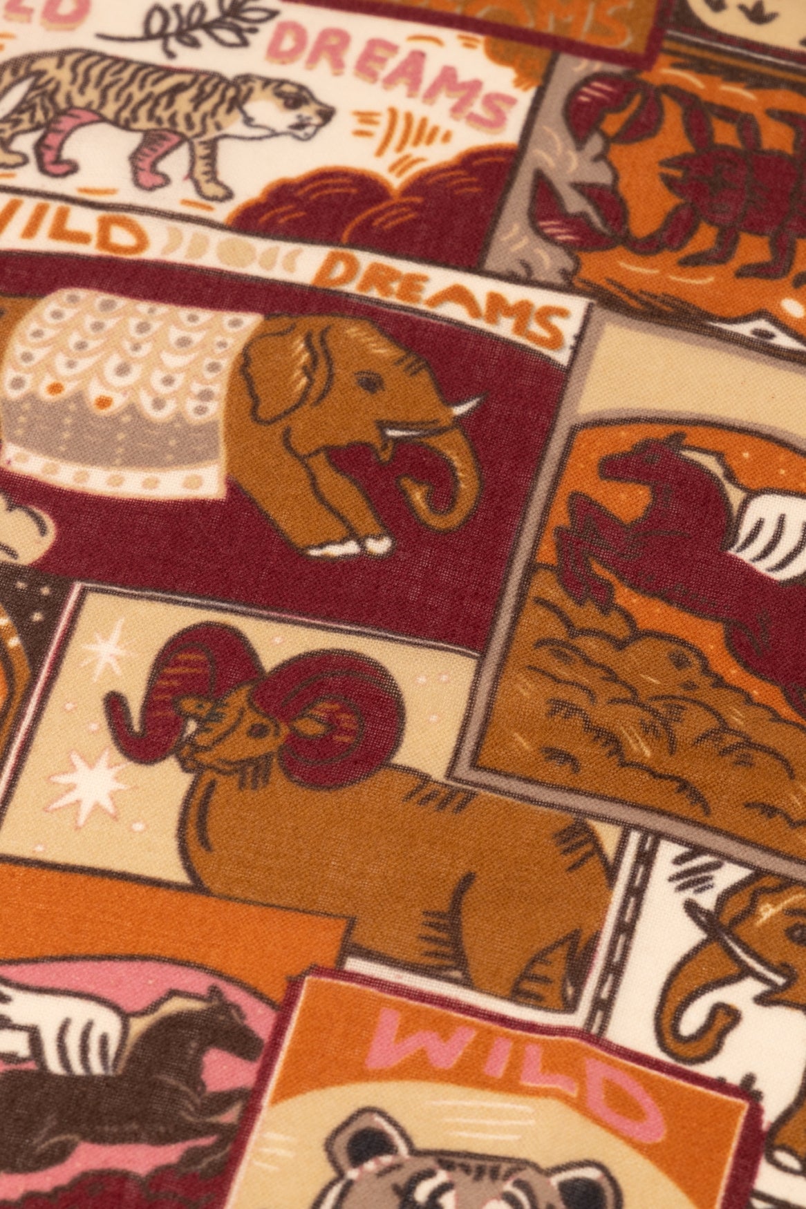 Wild Dreams Scarf Burgundy